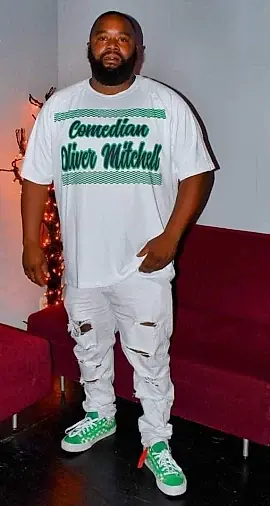 Comedian Oliver Mitchell