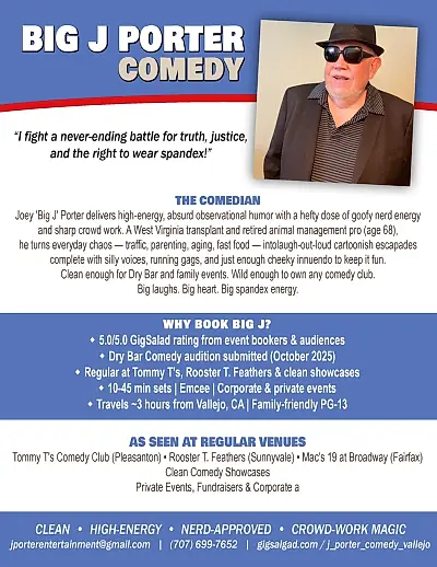 Big J Porter Comedy