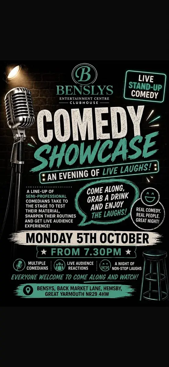 Benslys Open Mic Comedy night - comedy show