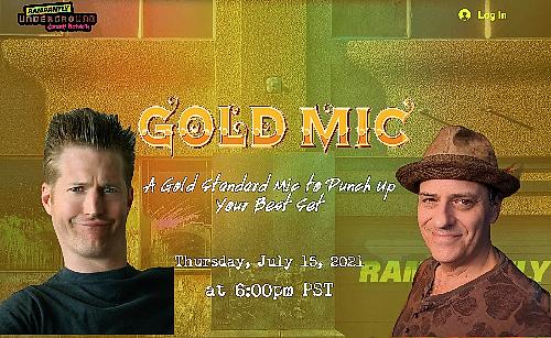 RAMPANTLY's Gold Mic [Zoom Show] - comedy show