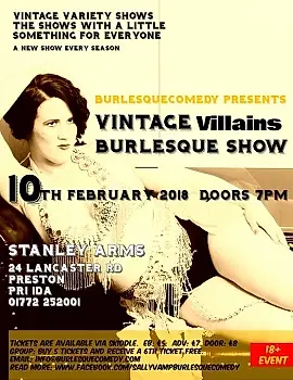 Vintage Villains Burlesque Show
