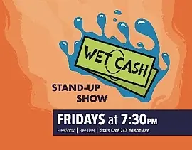 Wet Cash! Free Beer and Comedy for Mayday Space!