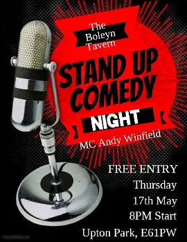 Comedy at the Boleyn Tavern - comedy show