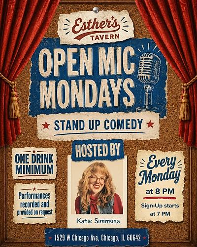 Esther's Open Mic Monday