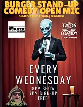 BURGER STAND-UP COMEDY 