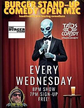 BURGER STAND-UP COMEDY - comedy show