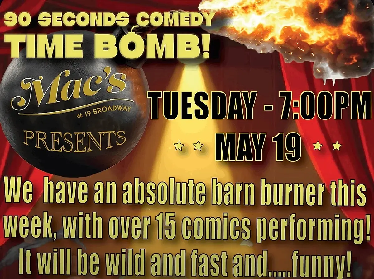 Macs 19 Fairfax 90 Second Time Bomb