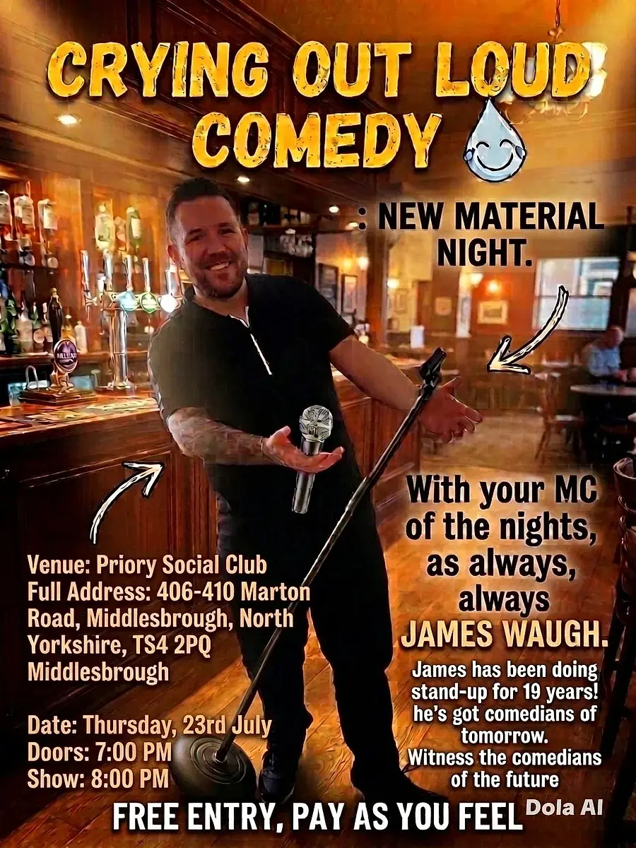 Crying out loud new material night 23/07/26
