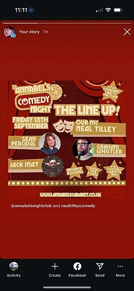Comedy Night at Annabel’s Caberet & Discotheque 