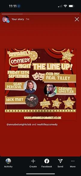 Comedy Night at Annabel’s Caberet & Discotheque - comedy show