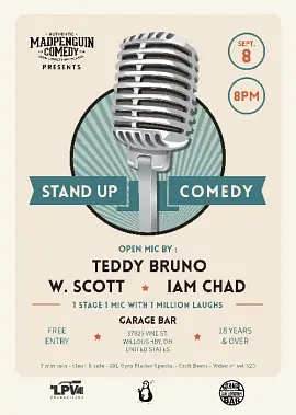 Garage Bar - Comedy Open Mic - comedy show