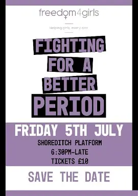 Open Mic Night to Fight Against Period Poverty