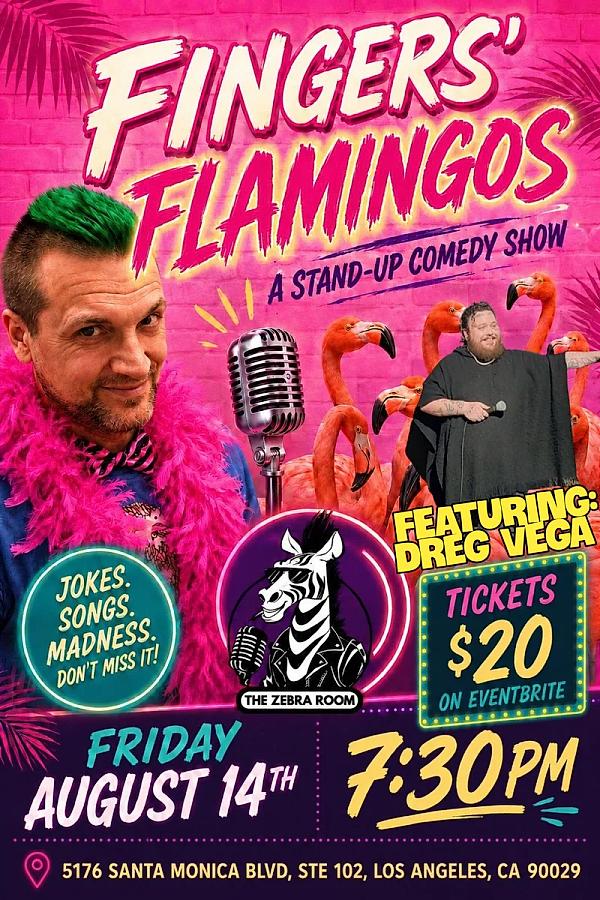 Fingers Flamingos - comedy show