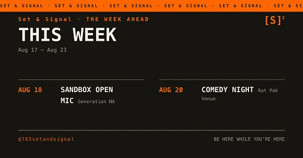 Thursday Night Comedy @ Rat Pak Venue - comedy show