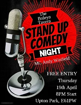 Comedy at the Boleyn Tavern