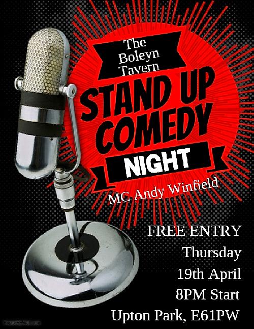 Comedy at the Boleyn Tavern - comedy show