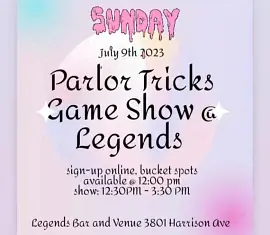 Parlor Tricks Game Show - comedy show