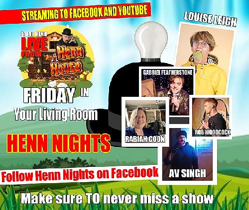 Live From The Henn House 12 - comedy show