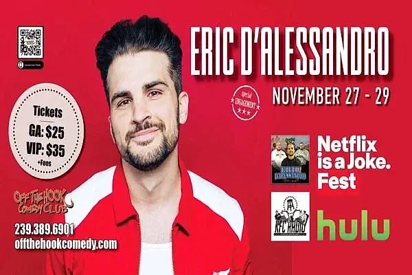 Comedian Eric D'Alessandro Live In Naples, Florida!