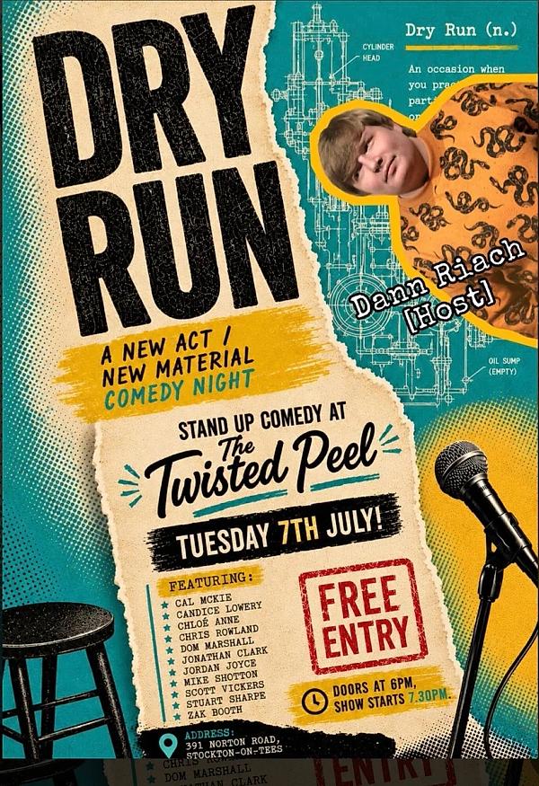 Dry Run - comedy show