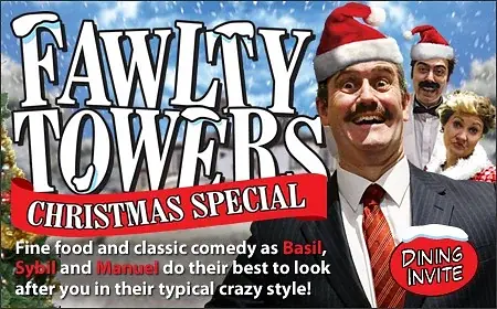 Fawlty Towers Christmas Special 21/11/2026 Hitchin