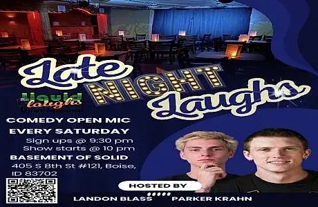 Free Comedy Show! Late Night Laughs Comedy Show and Open Mic!