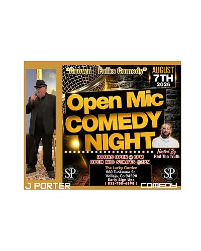 GFC Vallejo Open Mic Lucky Garden Resturant