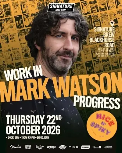 Signature Brew Comedy Club - Mark Watson and Chloe Petts