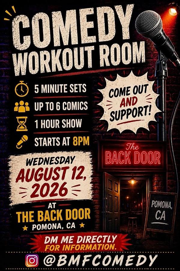 Open Mic / Workout Room - comedy show