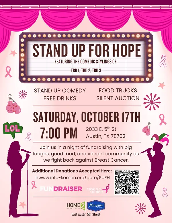 Stand Up For Hope - comedy show