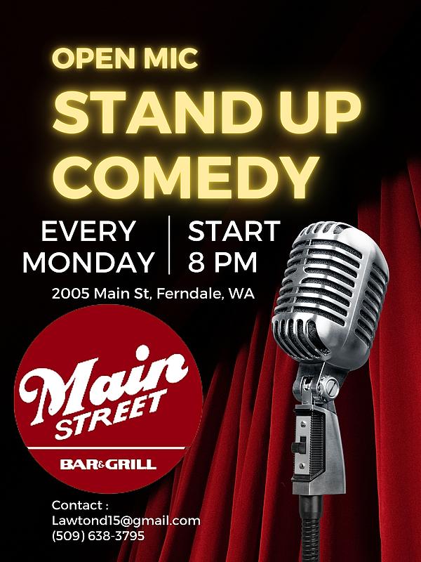 Main Street Bar Open Mic - comedy show