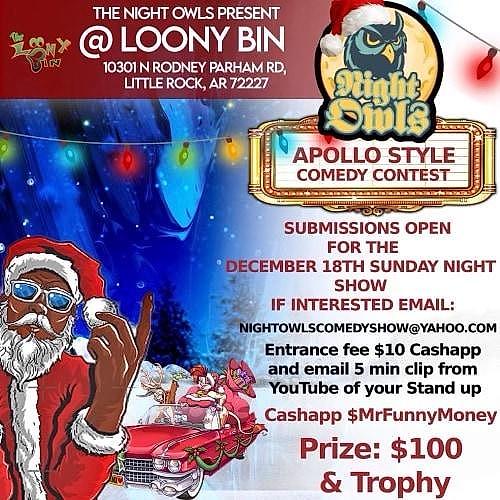 The Night Owls comedy contest - comedy show