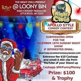 The Night Owls comedy contest - comedy show
