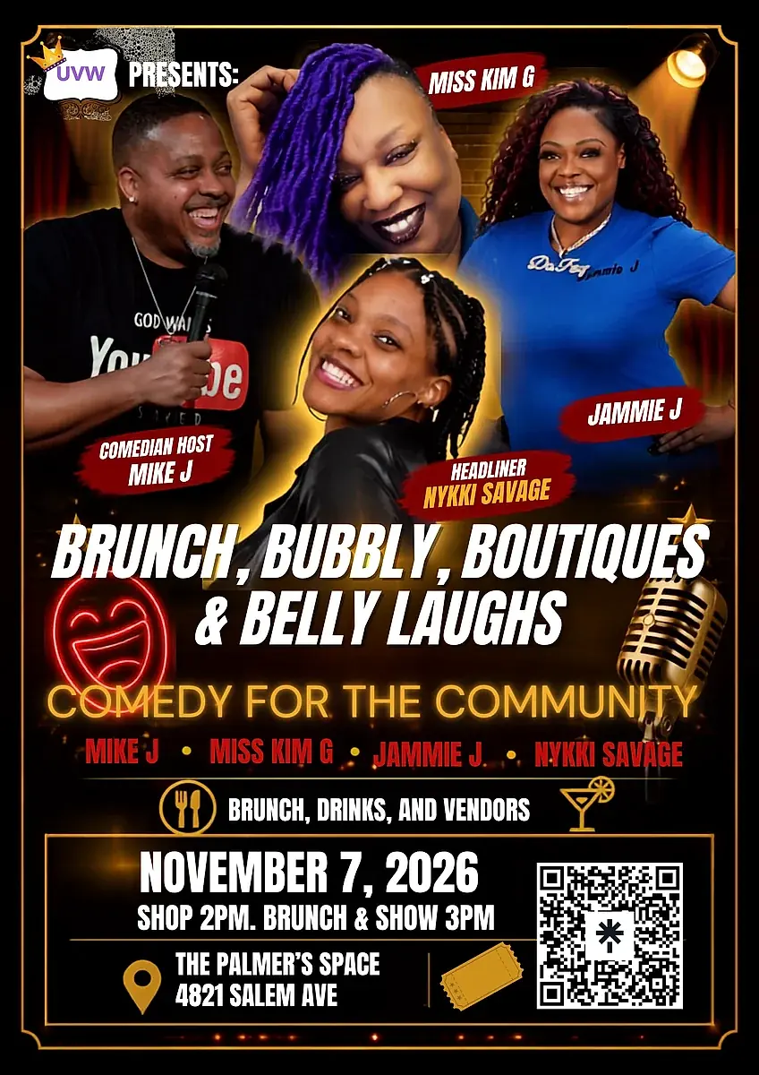 Brunch, Bubbly, Boutiques and Belly Laughs
