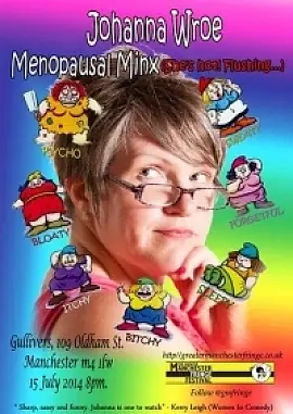 Menopausal Minx - she's hot! flushing...