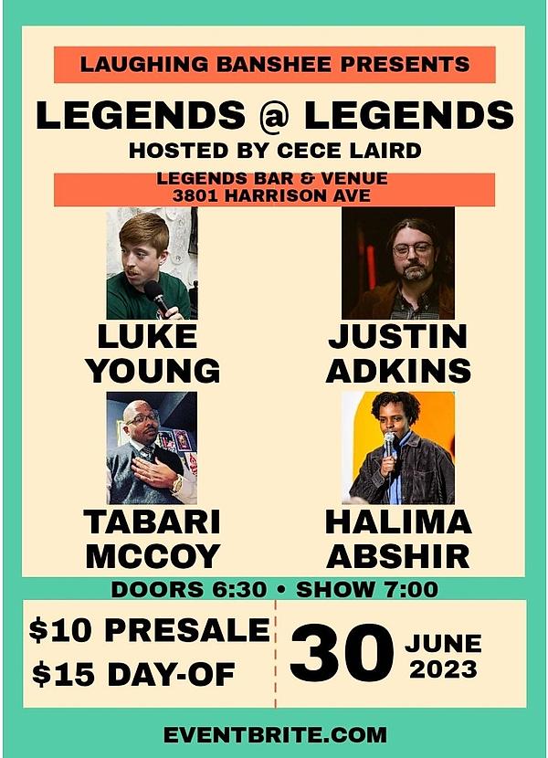 Legends @ Legends Comedy Showcase - comedy show