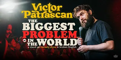 the biggest Problem in the world - Prague - Stand up Comedy with Victor Patrascan