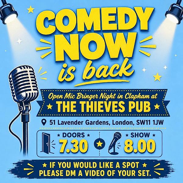 Comedy Now London - comedy show