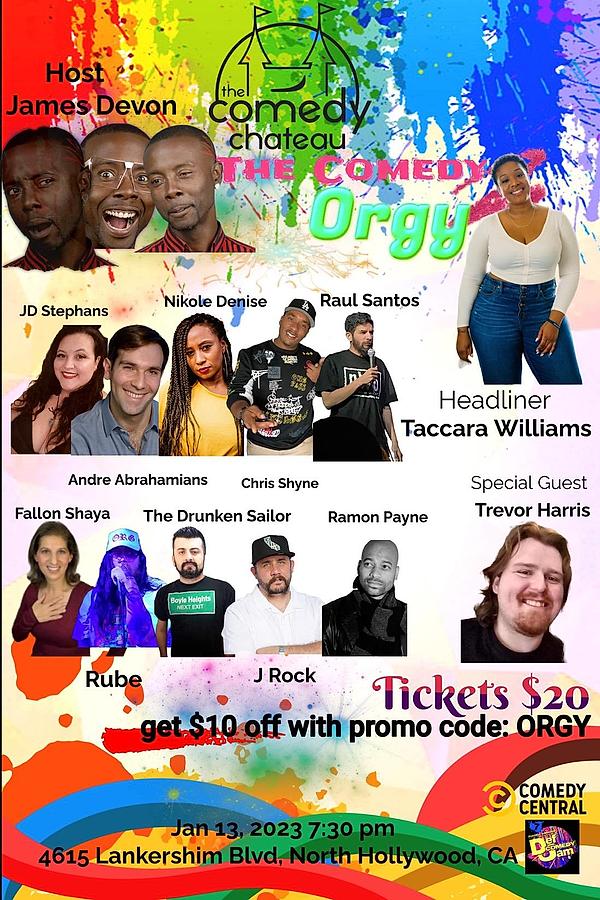 The Comedy Orgy - comedy show