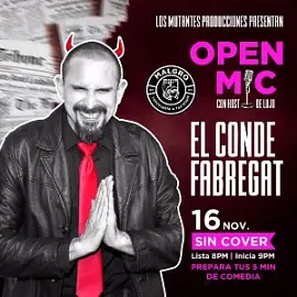 Malgro Open Mic - comedy show