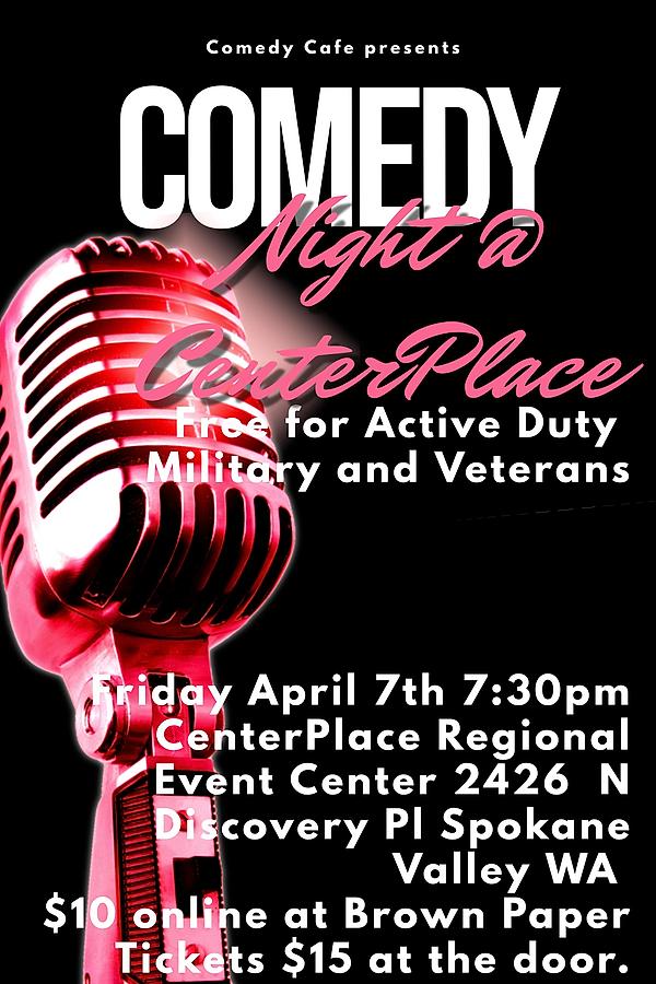 Comedy Cafe presents Comedy Night at CenterPlace - comedy show