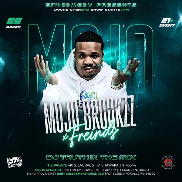 Mojo Brookzzz & Friends - comedy show