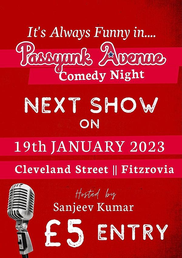 IT'S ALWAYS FUNNY IN PASSYUNK AVENUE - comedy show