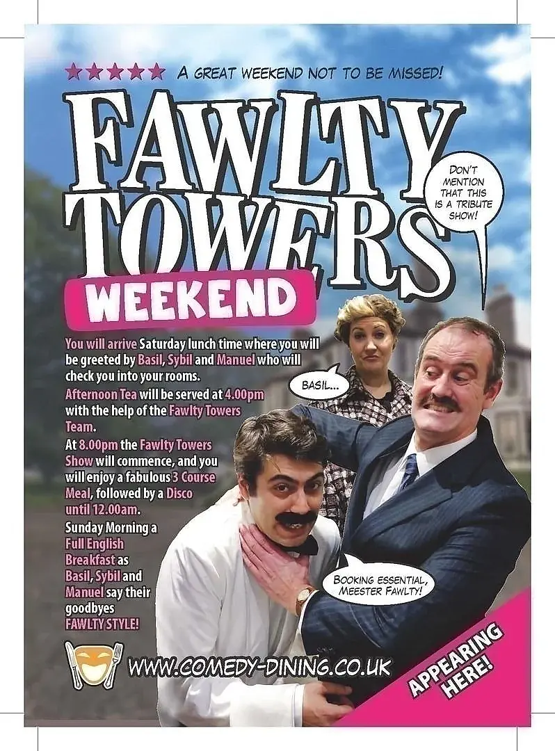 Fawlty Towers Weekend 29/08/2026