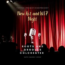 New Acts & New Material - comedy show