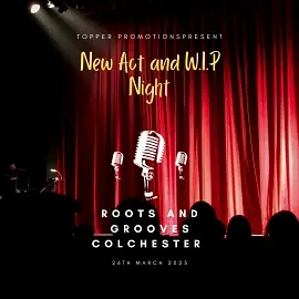 New Acts & New Material - comedy show
