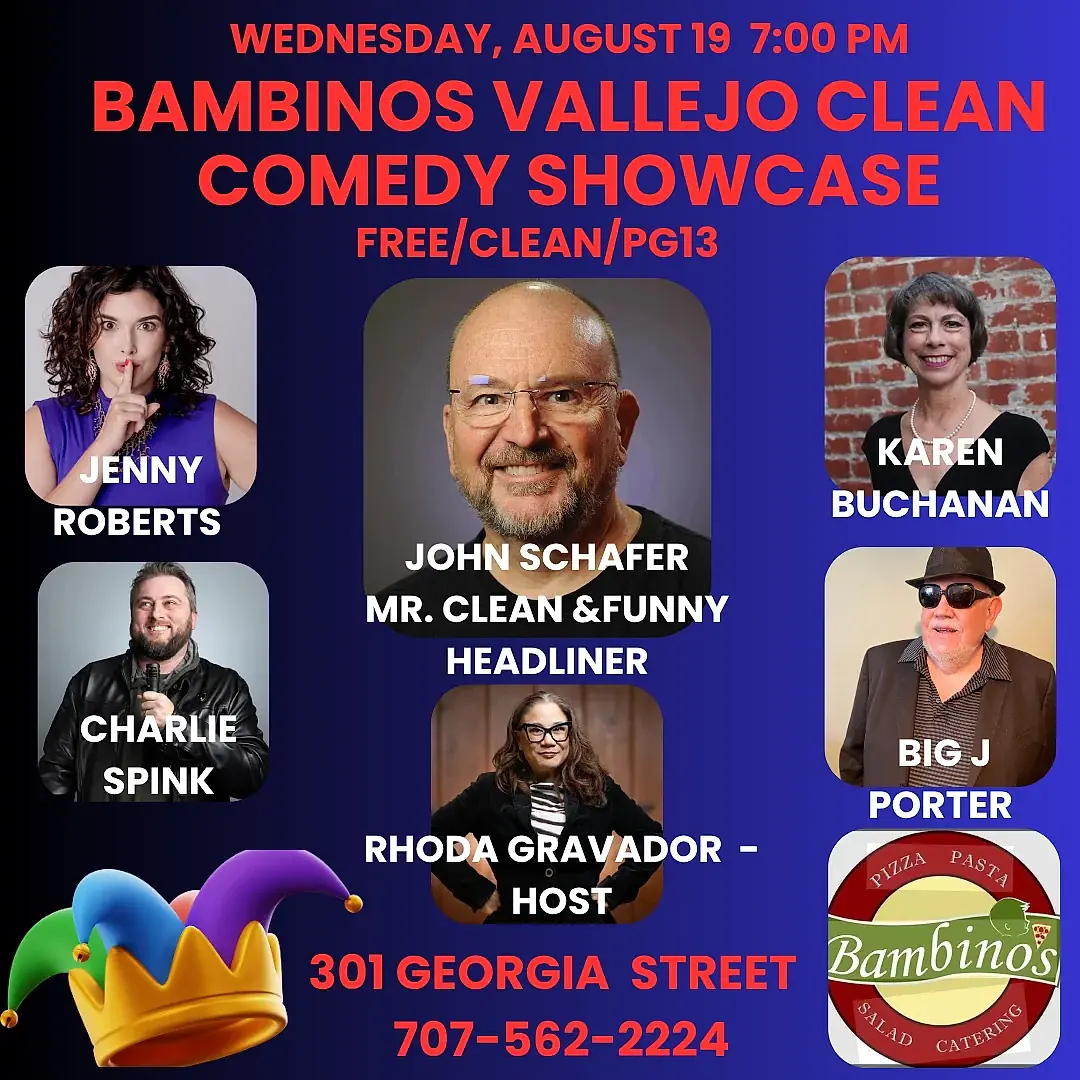 Bambino's Vallejo Clean Comedy Showcase