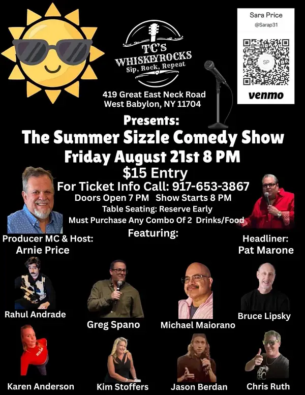 The Summer Sizzle Comedy Show - comedy show
