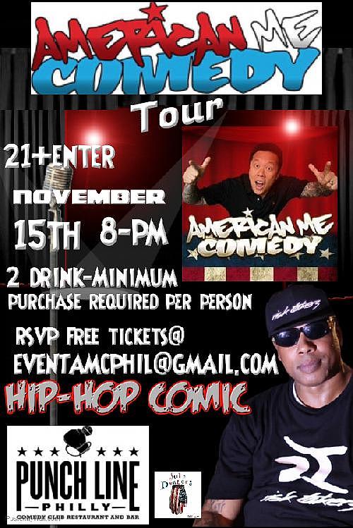 American Me Comedy Tour starring "Hip-Hop Comic" - comedy show