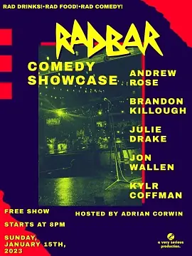 RADBAR! Comedy Showcase - comedy show